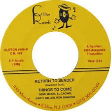 Things To Come - Java Jive / Return To Sender