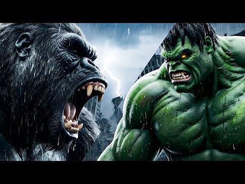 Kong vs Hulk – Who Wins the Final Fight? (Epic 4K Action)