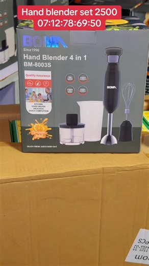 Essential Hand Blender Set for Every Home