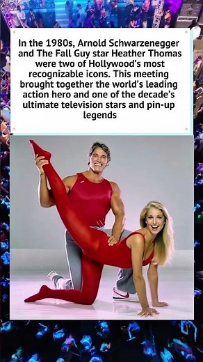 Arnold Schwarzenegger and Heather Thomas: 80s Icons 🌟