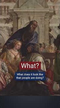 How do you actually look at paintings? 👀 |#SHORTS | National Gallery