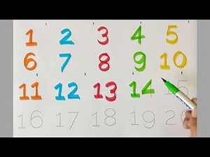 Learn Numbers 1 to 100 for kids | Tracing and counting worksheet , 1 - 100 , ginti , 1 -20 #1million