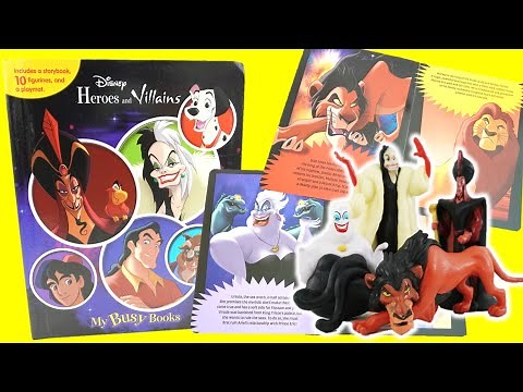 My Busy Books Disney Heroes and Villains Figures