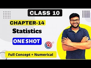 Chapter 14 Statistics in One Shot Class 10 I Chapter 14 Statistics Class 10 Maths I Ashish Sir