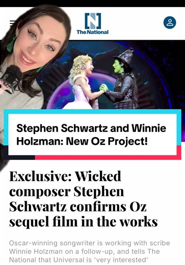 Stephen Schwartz y Winnie Holzman: ¡Nuevo proyecto en Oz!