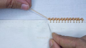 6.4K views · 89 reactions |  Simple & Sweet Embroidery Border Ideas | Cute border embroidery tutorial #handembroidery #borderlinedesign #simpleembroidery #cute #borderembroidery | Sewing Book | Facebook