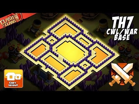 Town Hall 7 (TH7) War Base Design 2026: Anti-3 Star Meta Layout Explained! Clash of Clans