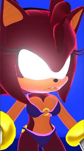DARK AMY FINALLY MET HER DARK SONIC #darksonic #darkamy #sonamy #romantic