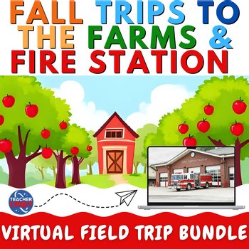 Fall Virtual Field Trip Pumpkin Apples Fire Safety Digital Resource Halloween