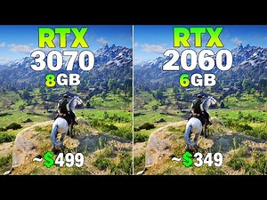 RTX 3070 vs RTX 2060 - Test in 8 Games