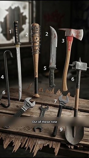 Top 9 Melee Weapons To Survive a Zombie Outbreak - Which One Wins? #zombiesurvival