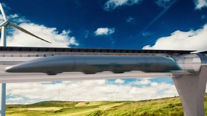 Vidéo : un premier test réussi pour l'Hyperloop One