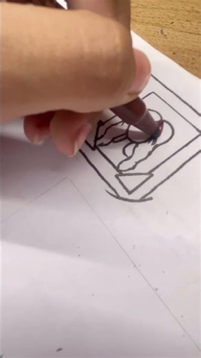 Make a diy id card w/m #diy #craft #drawing #art