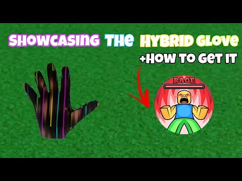 Showcasing the NEW Hybrid glove + How to get it | Slap battles
