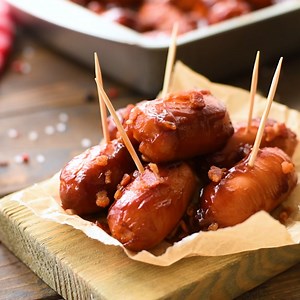 1K views · 11 reactions | Recipe >>> https://gimmesomegrilling.com/bbq-little-smokies-with-bacon-grill-or-oven/ This quick and easy party appetizer is always a hit! | Gimme Some Grilling | Facebook