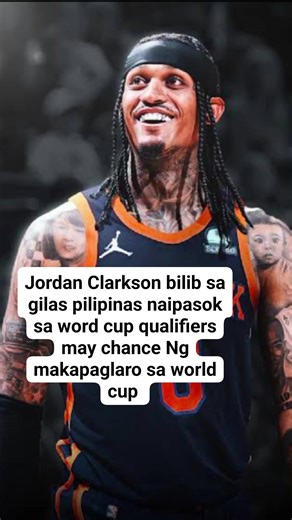 921K views · 14K reactions | Jordan Clarkson bilib sa gilas pilipinas naipasok sa word cup qualifiers may chance Ng makapaglaro sa world cup #gilasfanatic #basketball #sports #basketballhighlights #Gilas Ramil Plants Kai Sotto Stephen Curry Jayson Tatum | Viralsports Boxingsportsupdate | Facebook