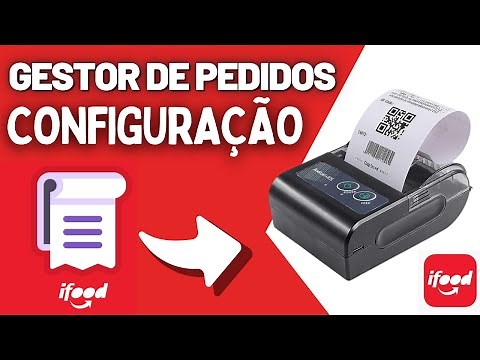 COMO CONFIGURAR MINI IMPRESSORA 58MM MPT-II NO IFOOD PC