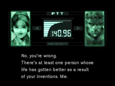 MGS1 Restored Codecs - Mei Ling after Otacon