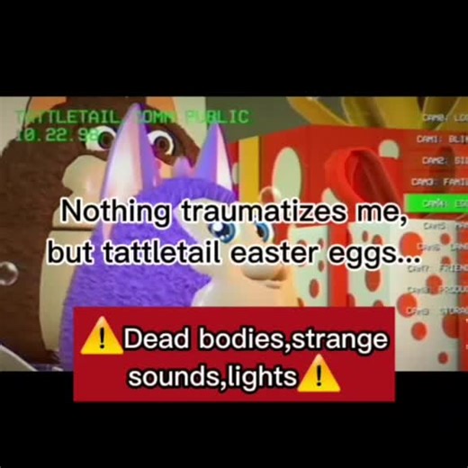 Dealing with Anxiety: Exploring Tattletail Horror and Scary Easter Eggs