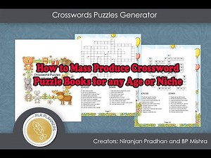 DIY Crossword Puzzle Book: Using Crossword Puzzle Generator to Make Your Own Puzzles