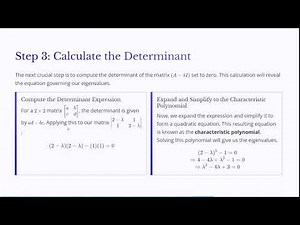 Eigen Vectors and Values with PCA