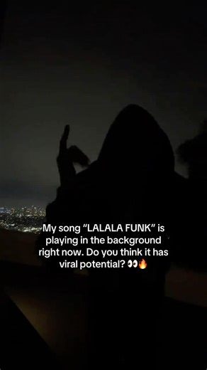 My song “LALALA FUNK” in the background… viral or not? 👀🔥 #music #funk #viral #song #lalalafunk