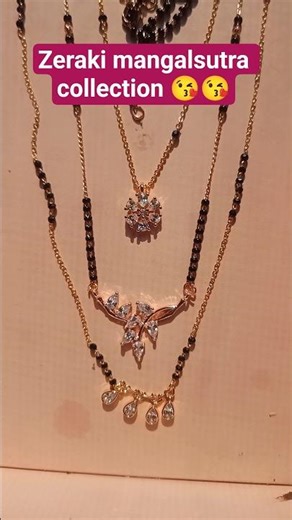 Zeraki mangalsutra collection and review #zeraki #zerakimangalsutra #jewelley #review