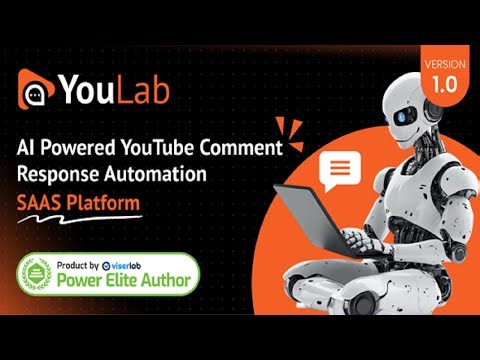 YouLab AI Powered YouTube Comment Response Automation SAAS Platform