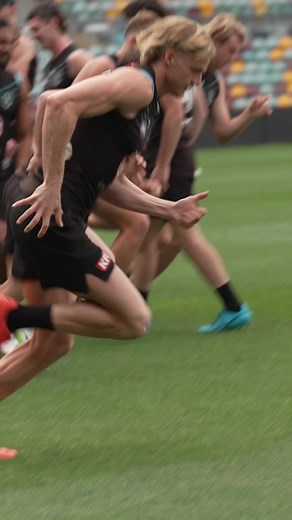 10K views · 419 reactions | Miles checks in ahead of a big day tomorrow  | Port Adelaide Football Club | Facebook