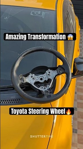 ✅Toyota AQUA GR UpgradedWith Real ForgedCarbon Steering Wheel🔥 #toyotaaqua #aquagr