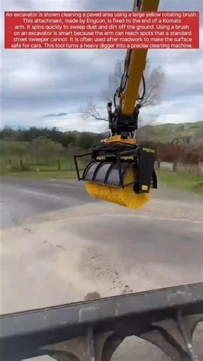 How Excavators Sweep the Streets