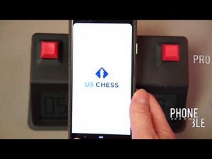 The Tap N Set Smart Phone Programmable Digital Chess Clock