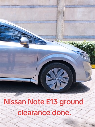 Nissan Note E13 Ground Clearance Adjustments
