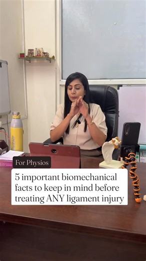 Myo-fit Satara on Instagram: "1. Ligaments Are Tension-Dependent Structures Their function is to resist specific directional forces. If you don’t understand which force stresses that ligament, your rehab will be random — not targeted. 2. Joint Stability = Ligament + Muscle + Joint Geometry Ligament injury automatically changes force-sharing between passive (ligament) and active (muscle) stabilizers. So treatment must shift toward neuromuscular control, not just rest + strengthening. 3. Ligaments
