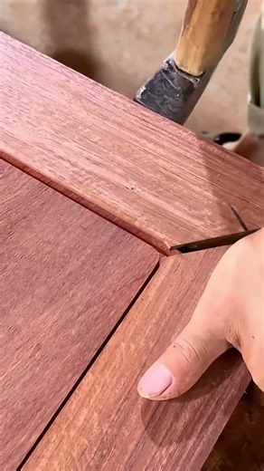 Cabinet construction using mortise and tenon joints. #woodworking #carpenter #diy #asmr