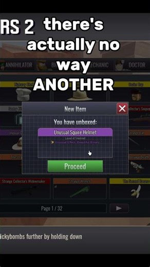 2ND UNUSUAL this week! | #tc2 #roblox #tc2roblox #memes