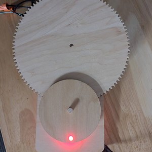 Mechanical 1Hz Blinking LED