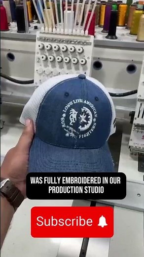 DIY Cap Embroidery