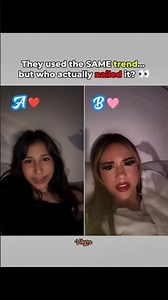 They Used The SAME Trend... But Who Nailed It? 🅰️ vs 🅱️