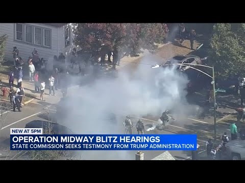Governor's special commission calls on Trump officials to testify about operation 'Midway Blitz'