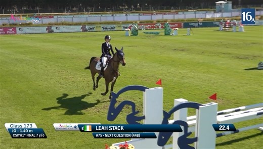 11K views · 369 reactions | 7yo mare Next Question jumped a classy clear in the 7yr final here @sunshine_tour_montenmedio with Leah. #ballypatricktraining | Greg Broderick Ballypatrick Stables | Facebook