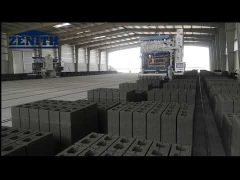 Hollow Block Machine | Oman-Two Zenith 940SC Mobile Laying Block Machines