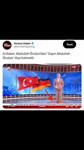 A Haber, Abdullah Öcalan’dan ‘Sayın Abdullah Öcalan’ diye bahsetti. | Kırmızı Haber