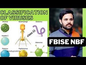 Classification of Viruses | Based on Structure | Bases on Capsid | FBISE | NBF | Class 11