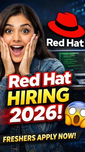 I Thought It Was Fake... But Red Hat Is Hiring Freshers for Associate Software Engineer 2026 😳 #job