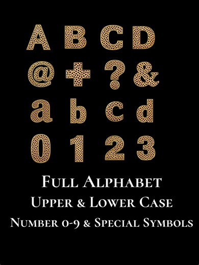 Cheetah Print Alphabet PNG Bundle Transparent Letters and Numbers Clipart Full Leopard Font Sublimation for Crafts and Invitations - Etsy