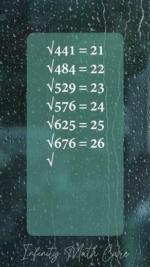 Learn Square Roots Fast! #infinitymathcare #maths #mathshorts