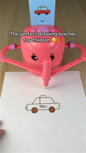 Learn Draw Co on Instagram: "“My kid can’t draw” — not anymore 🥹🤖 Doodle Bot teaches drawing step-by-step and draws alongside your child, turning simple shapes into real artwork (with confidence built in). Screen-free creativity that actually keeps them engaged. #drawingrobot #learntodraw #kidstoys #screenfreefun #kidsart"