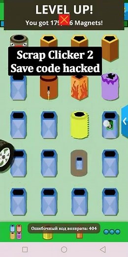 Scrap Clicker 2 Save Code