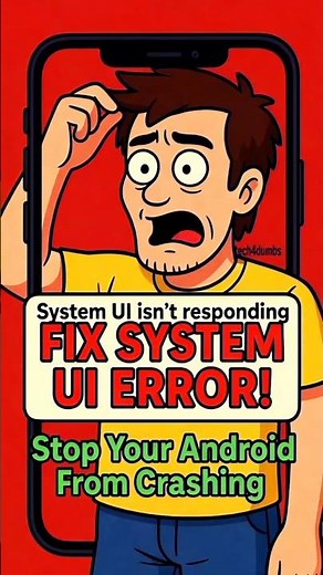 FIX SYSTEM UI ERROR! 📱